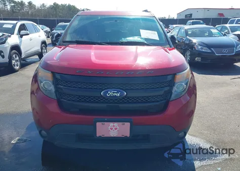 2015 Ford Explorer Sport из США, поврежденный, VIN 1FM5K8GT9FGA32150